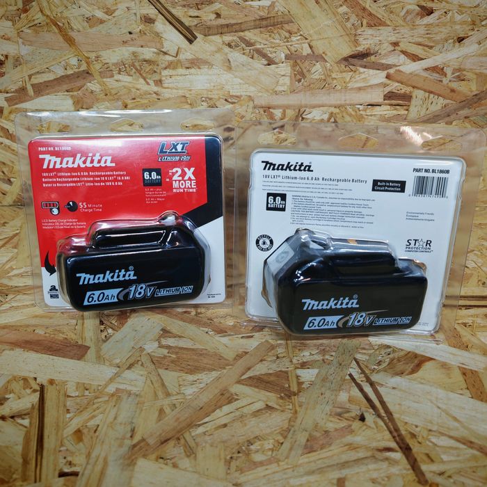 Baterias  Makita Lithium-Ion 6.0 Ah 18V
