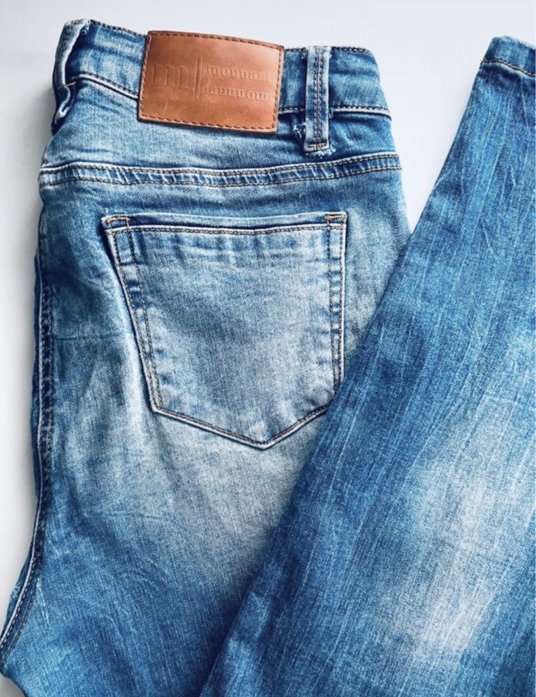 Monnari spodnie jeansowe 40 Jeans Jeansy L
