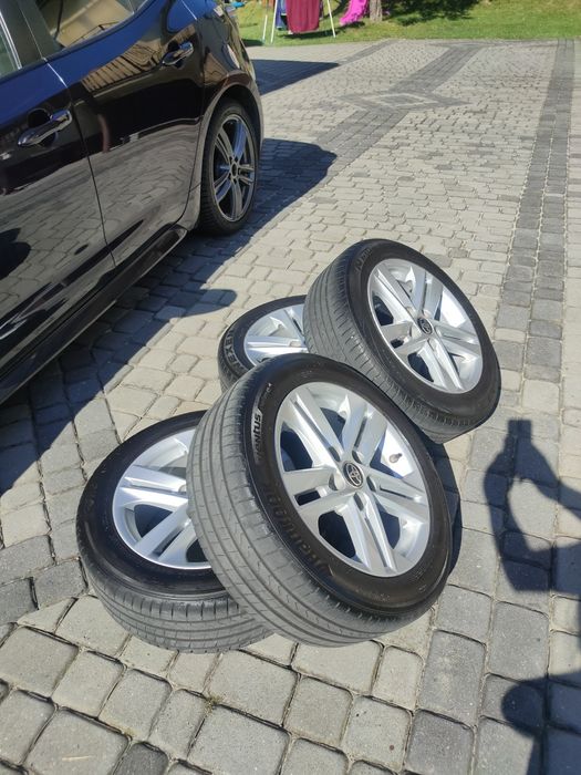Felgi i opony letnie,koła Toyota 16 cali, 5x114,3
