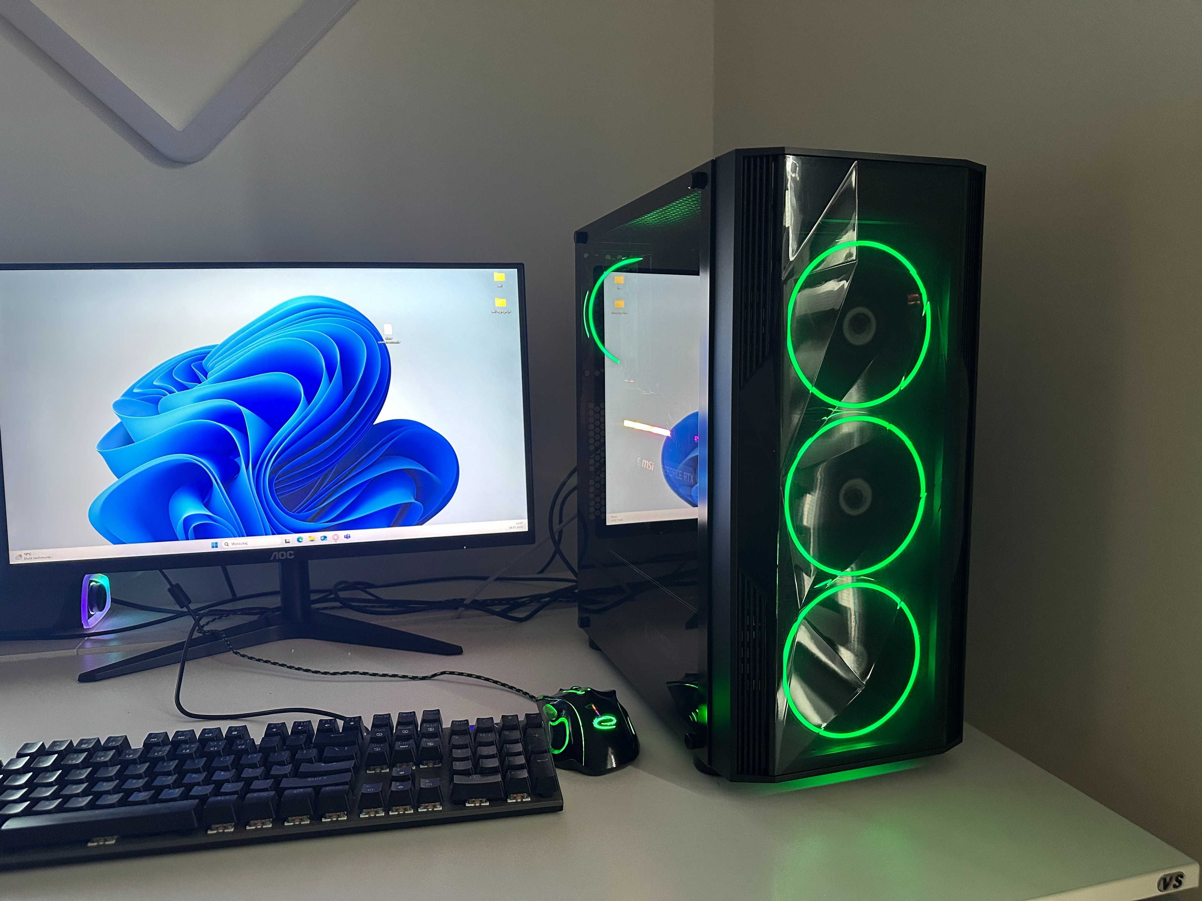 Komputer Gamingowy Ryzen 7 5700x / RTX 3080 – Gotowy do Gry