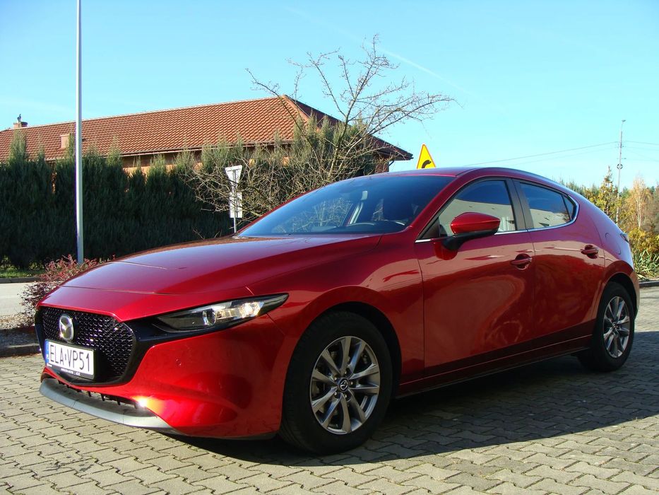 Mazda 3 Z Niemiec Bardzo niski przebieg Full Serwis Bogate W