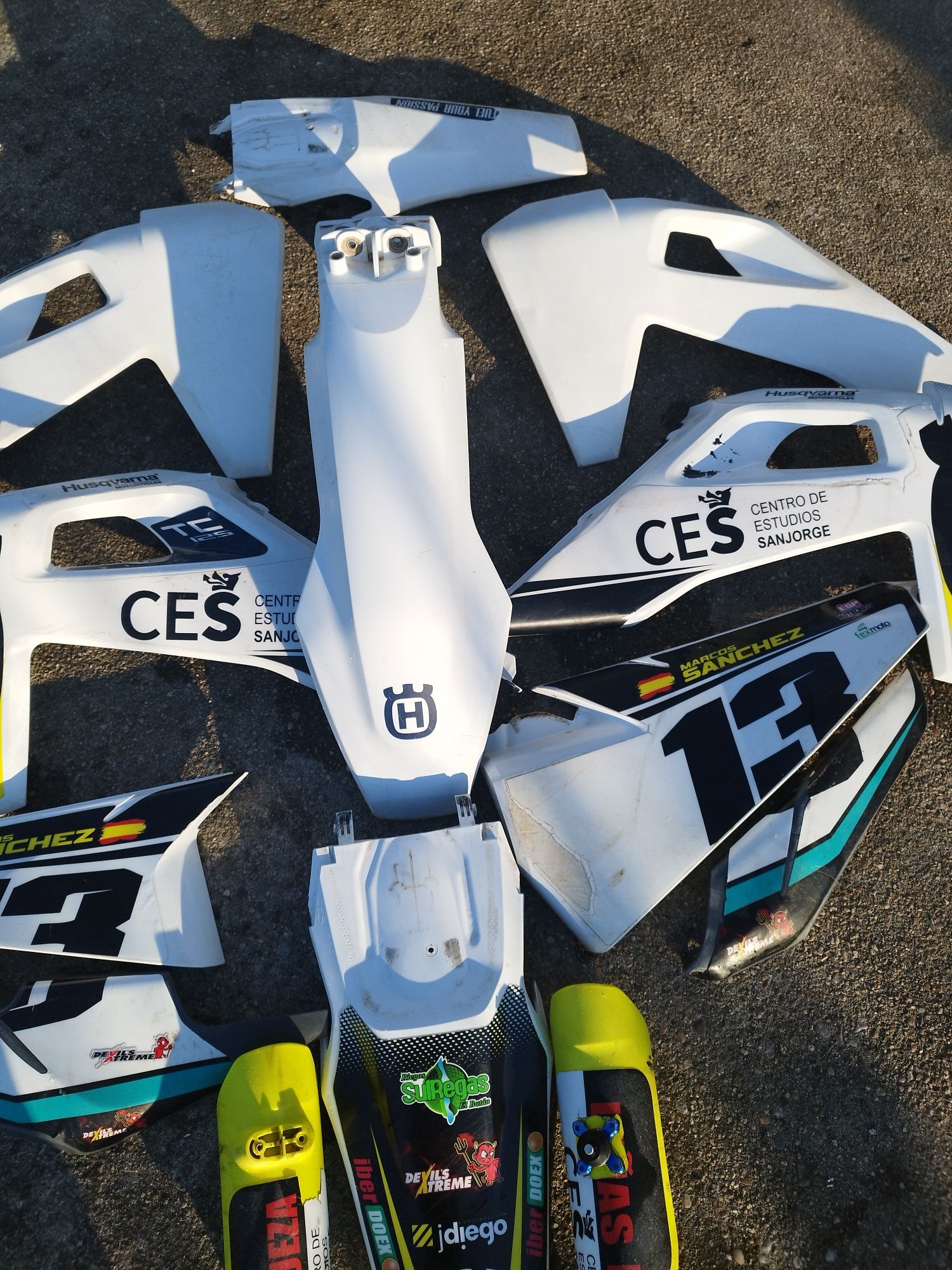 Plásticos Husqvarna de 2019/2022