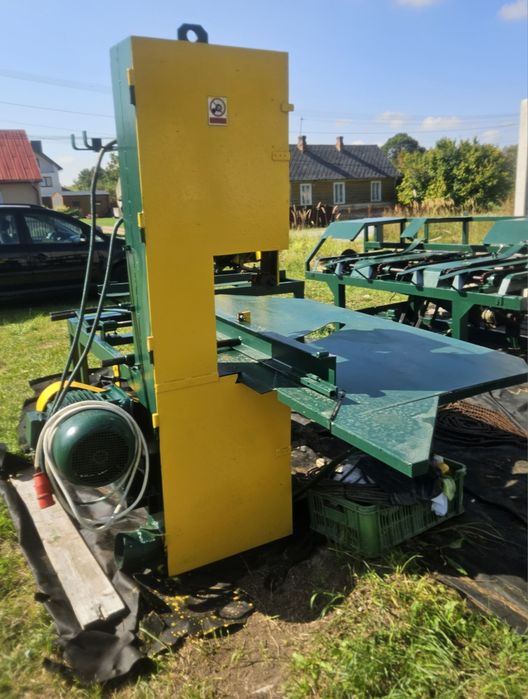 Piła taśmowa pionowa 7,5 kw