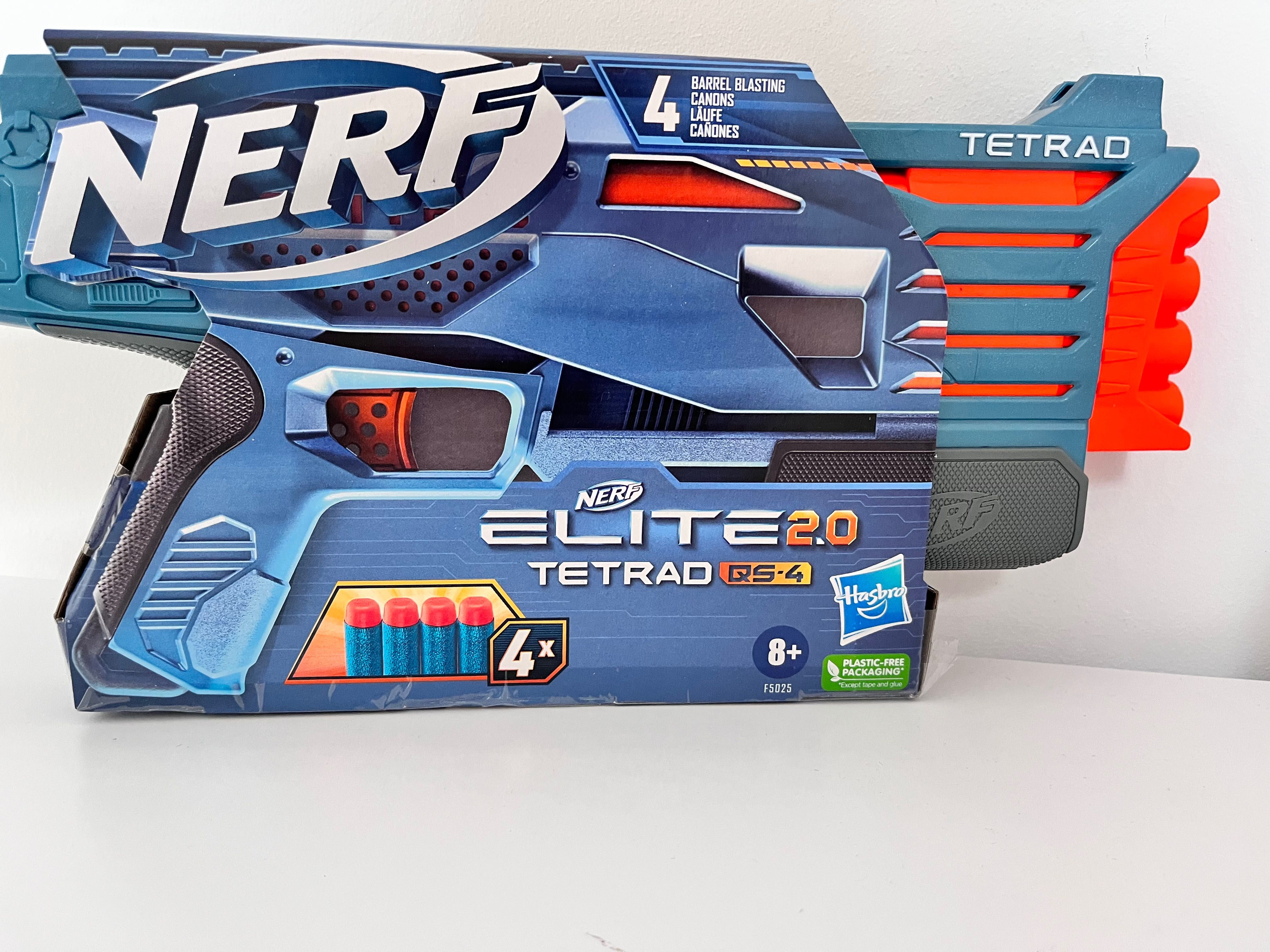 Бластер іграшковий Nerf Tetrad QS 4 Нерф Еліт 2.0