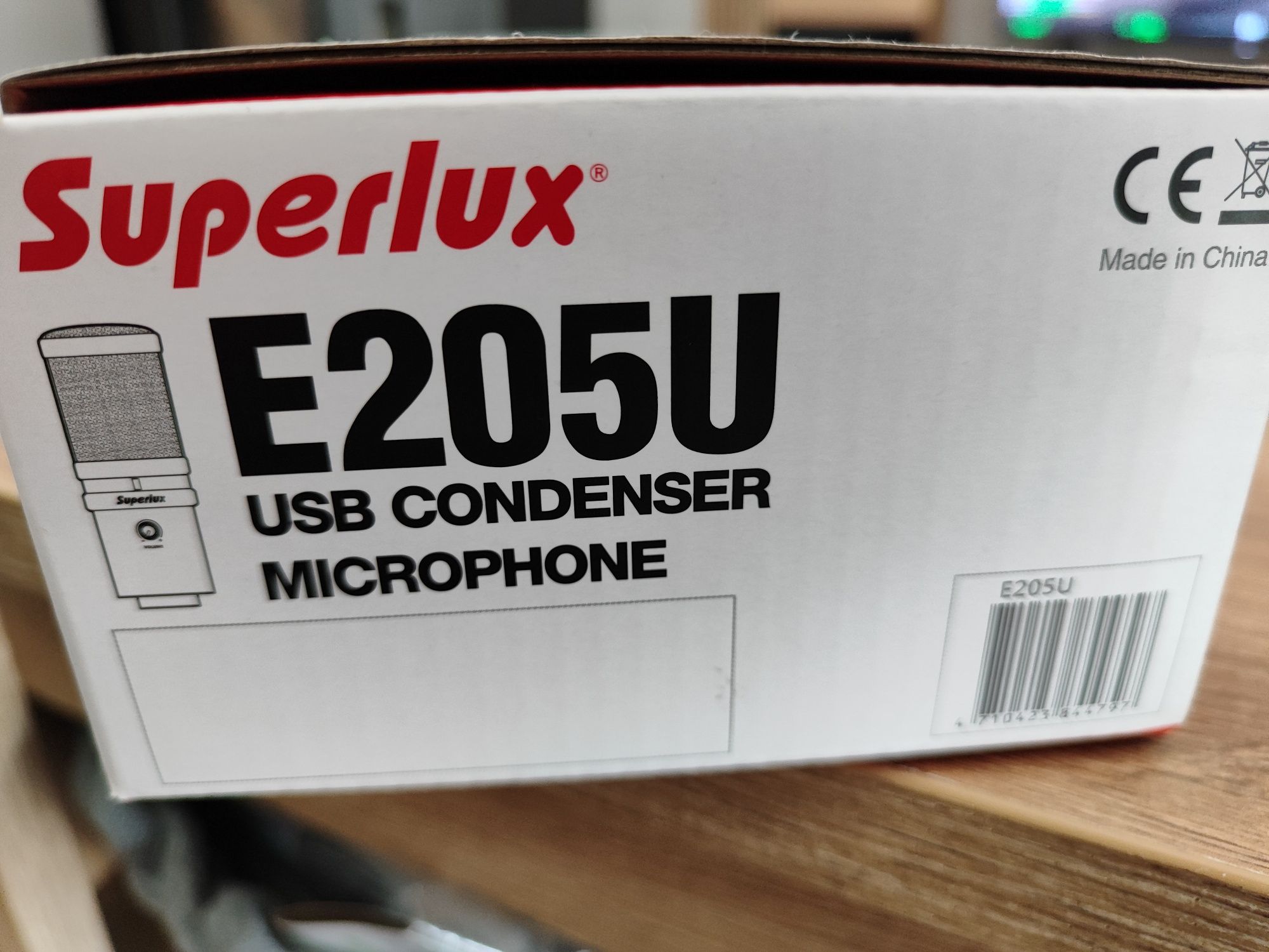 Superlux E205U – mikrofon pojemnościowy USB