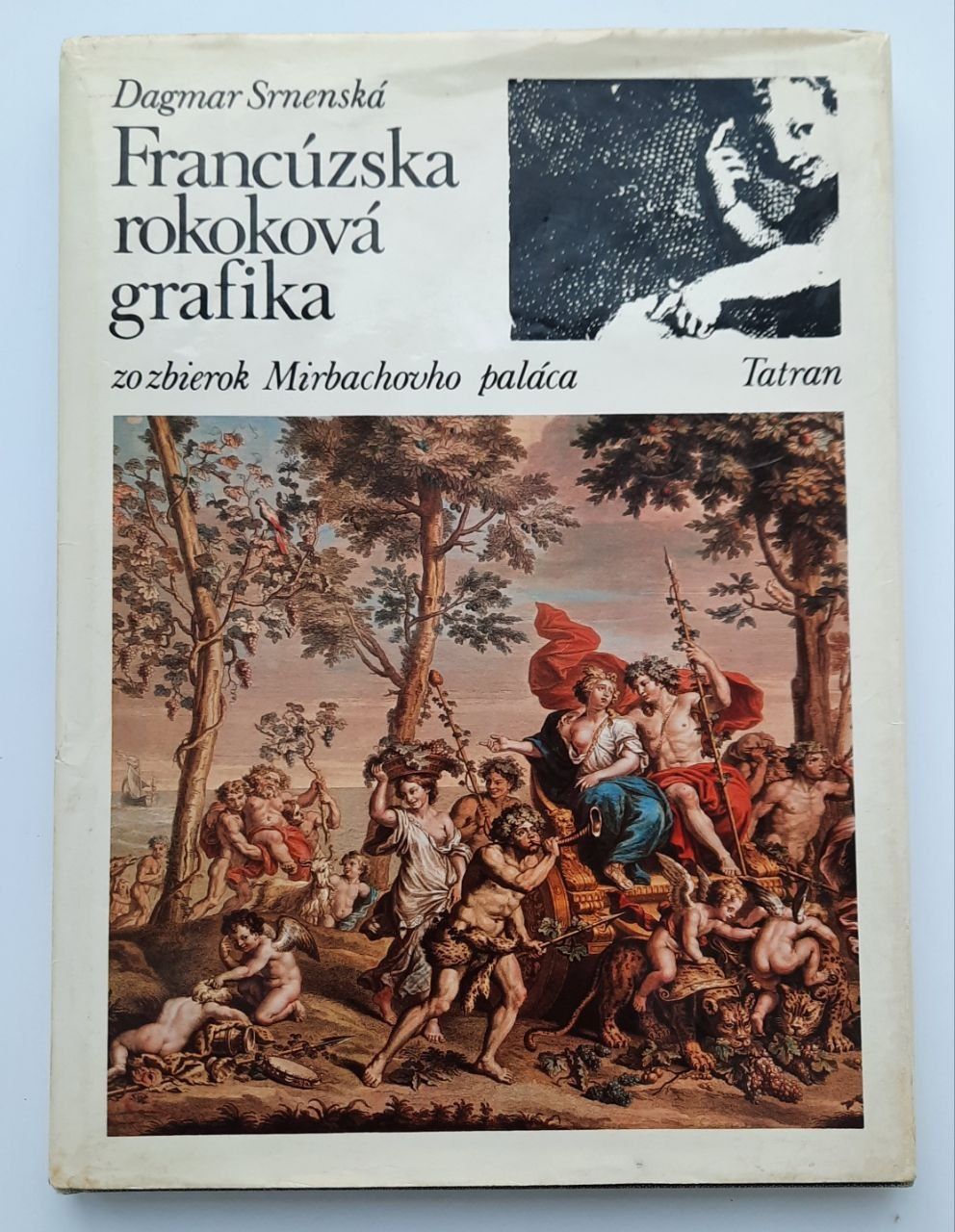 Книга Французька графіка Francuzska  rokokova grafika Dagnuar Srnenska