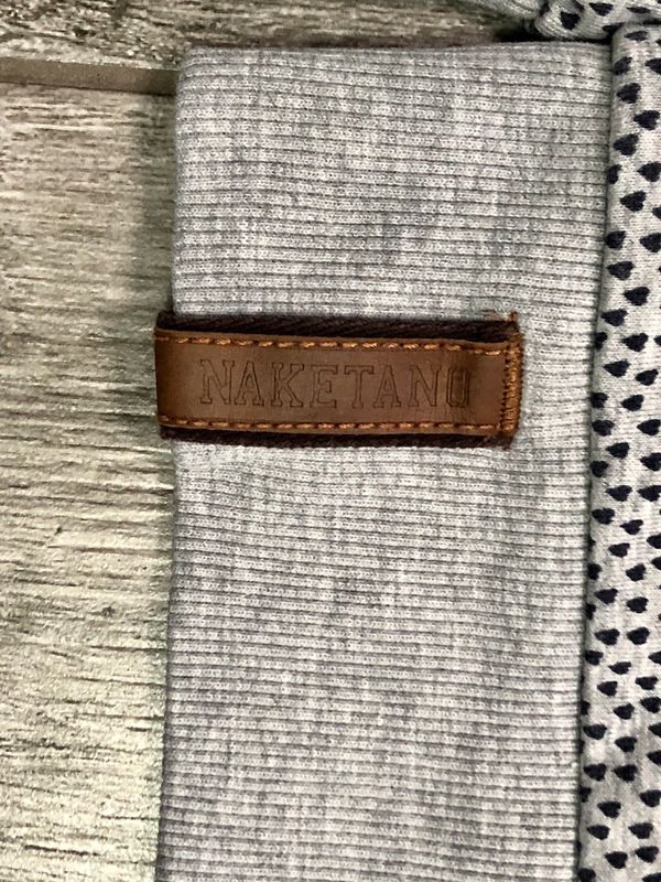 Naketano Bluza Damska z Kapturem w Serduszka r. M
