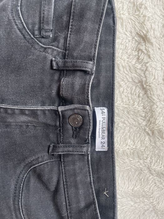 Spodnkie rurki skinny high waist z wysokim stanem