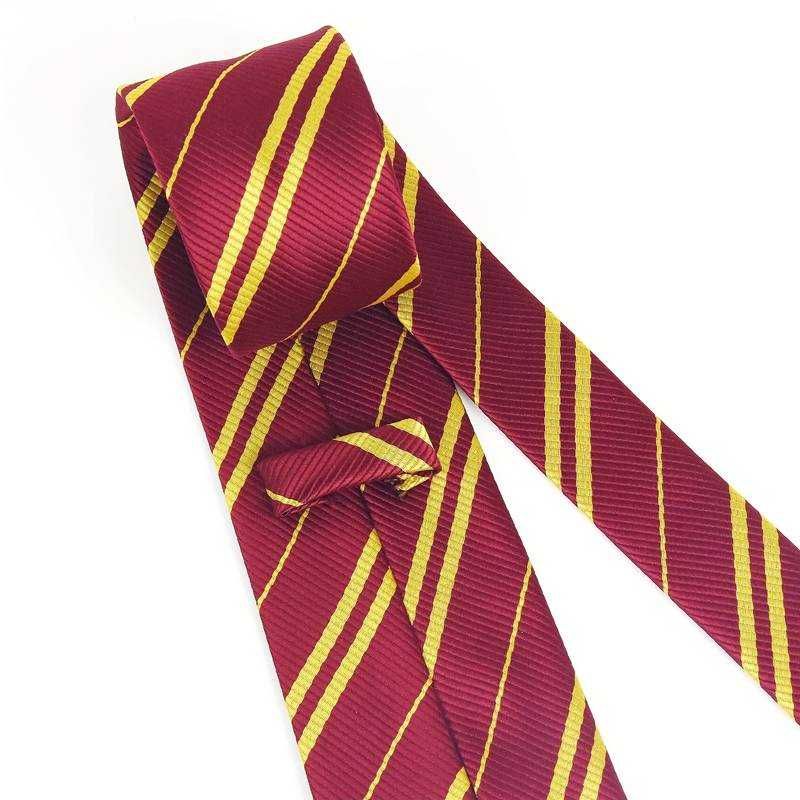 Krawat Harry Potter Gryffindor Czerwono-Złoty Strój na Halloween