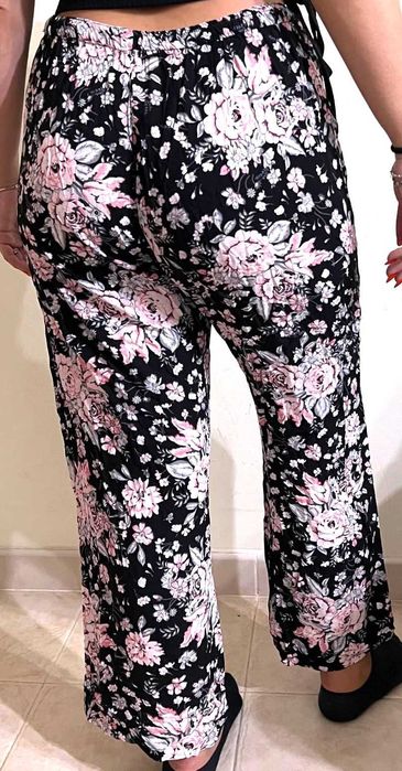 Calças de Pijama / Leggings Florais