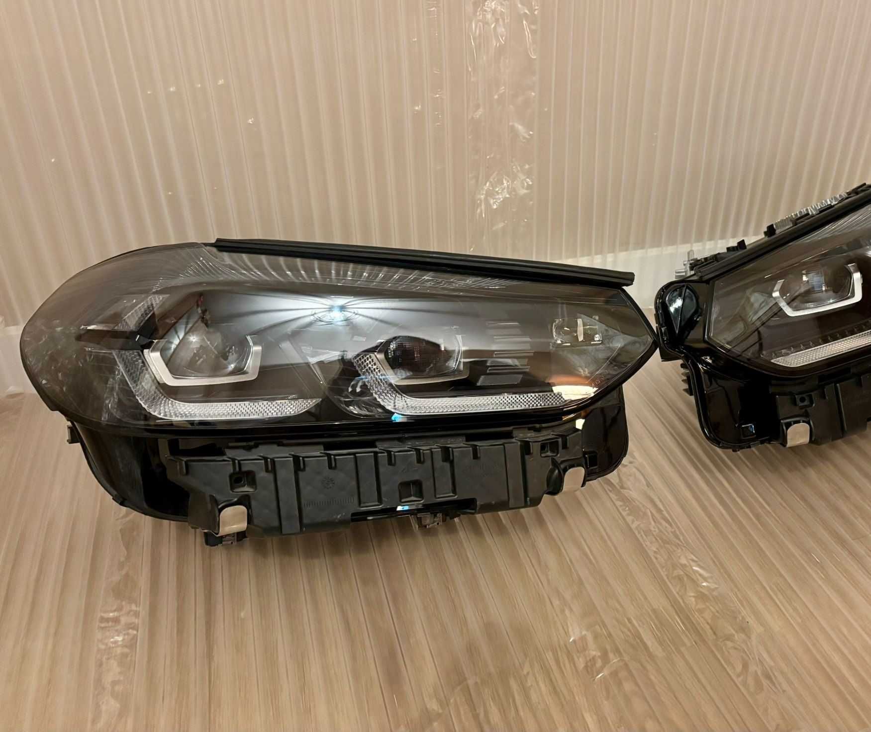 BMW X3 X4 G01 G02 LIFT LCI Lampa przód Full Led Adaptive Shadow Line