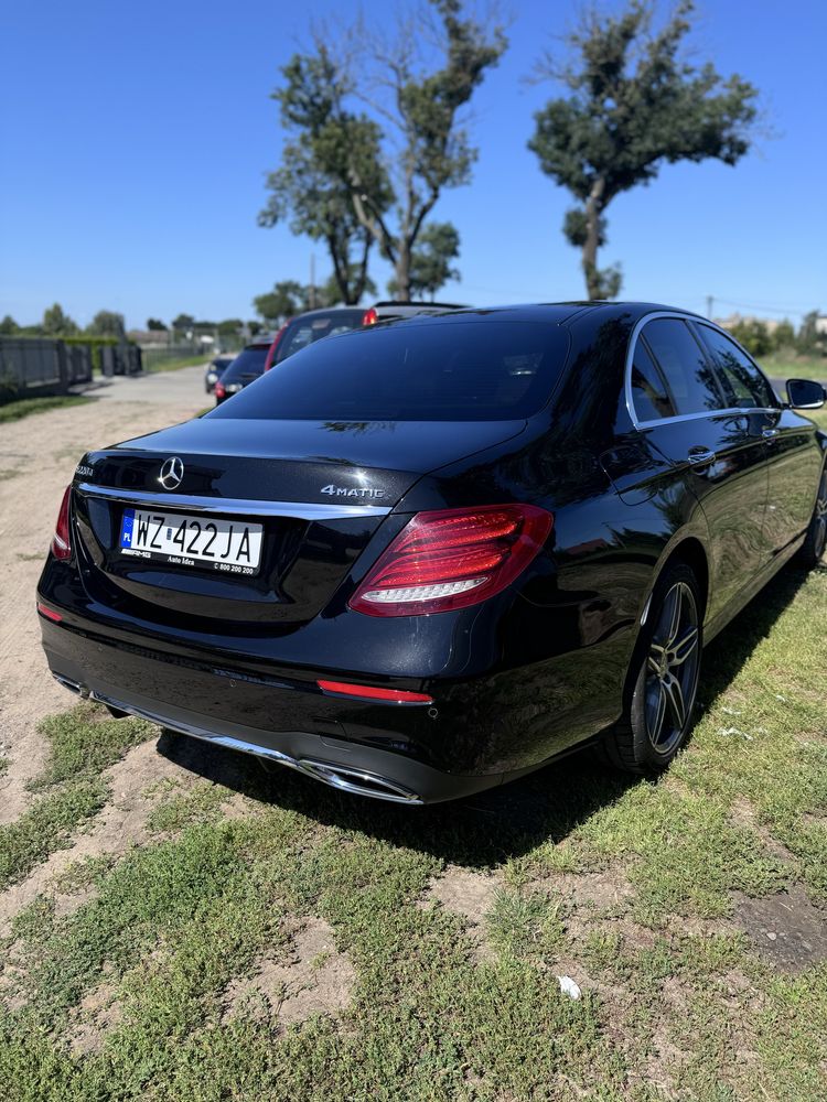 Mercedes e220d 2018r, WYNAJEM