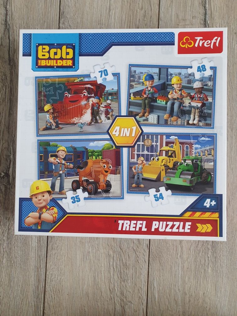 Puzzle trefl 4w1 4+