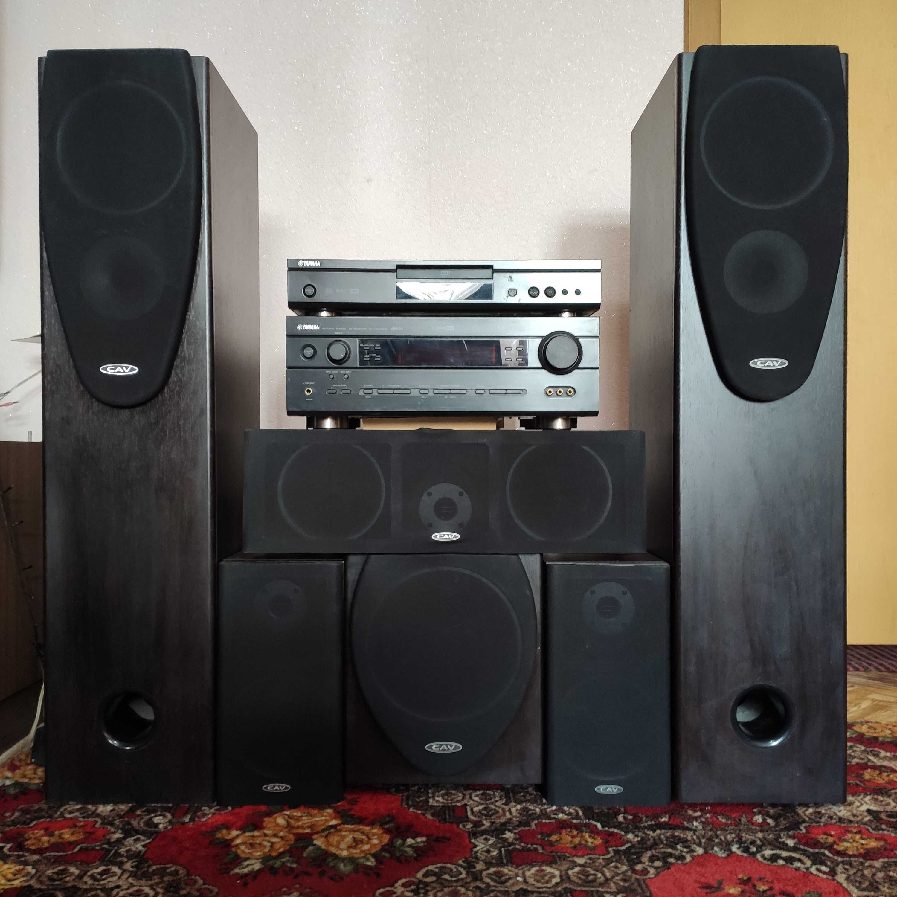 Домашний кинотеатр YAMAHA, HI-FI Система 5.1