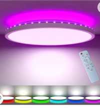 Lampa sufitowa LED zmiana koloru
