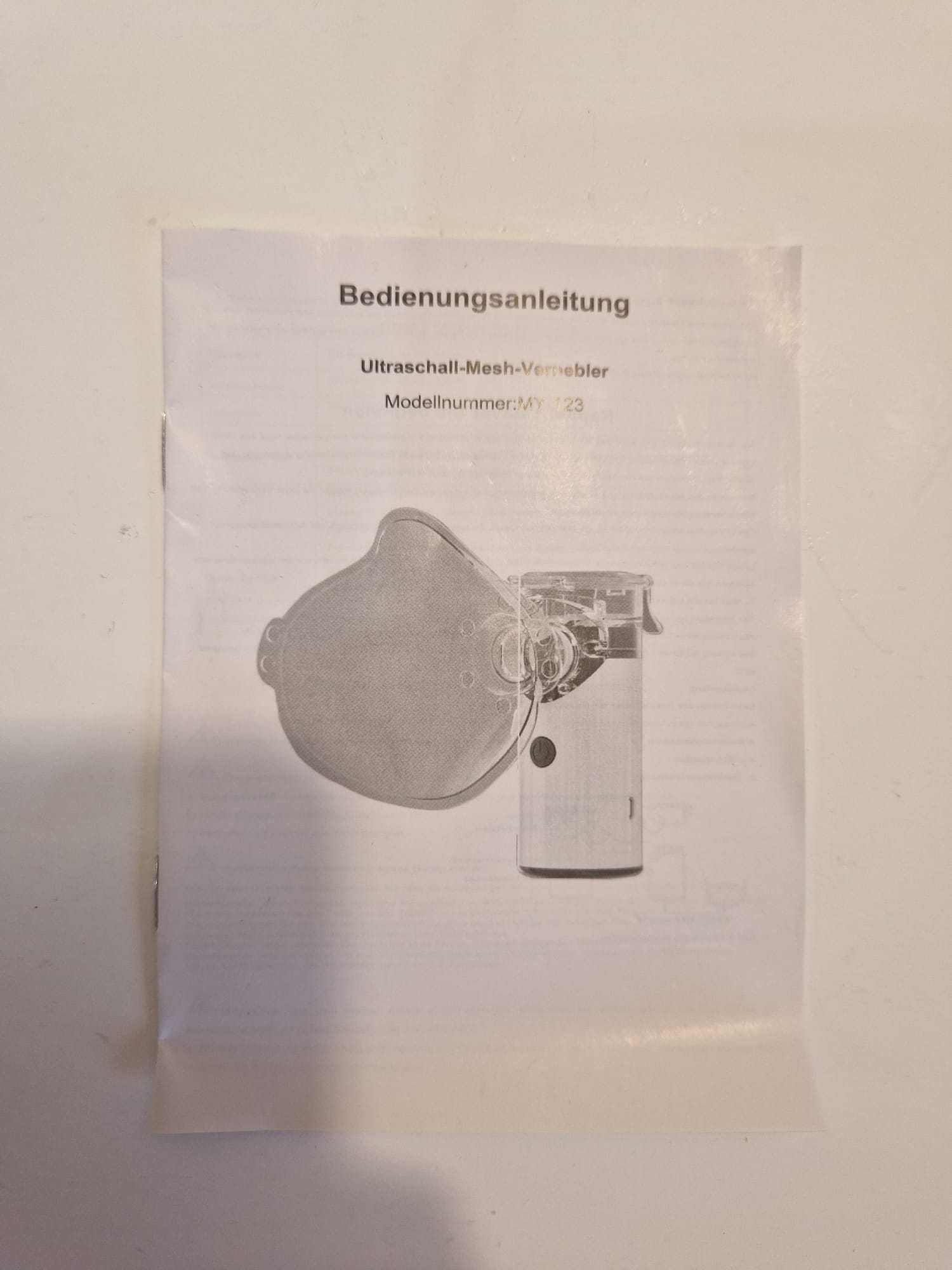 Inhalator przenośny/podróżny dla dzieci i dorosłych - Mesh Nebulizer