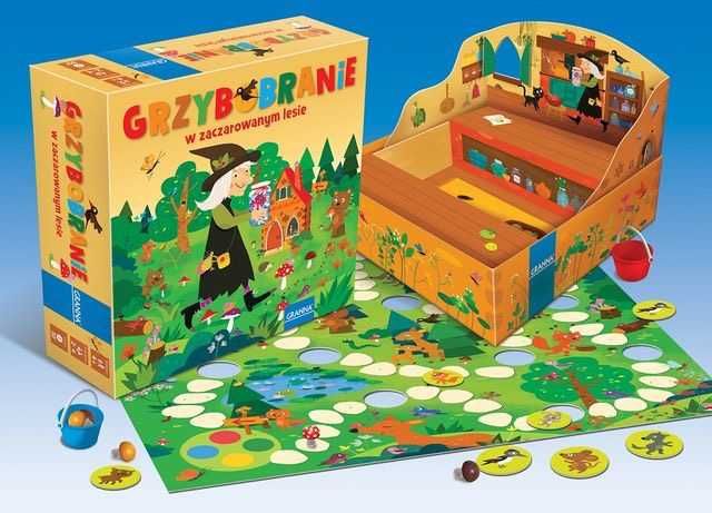 Nowa Gra Grzybobranie- w zaczarowanym lesie. Granna