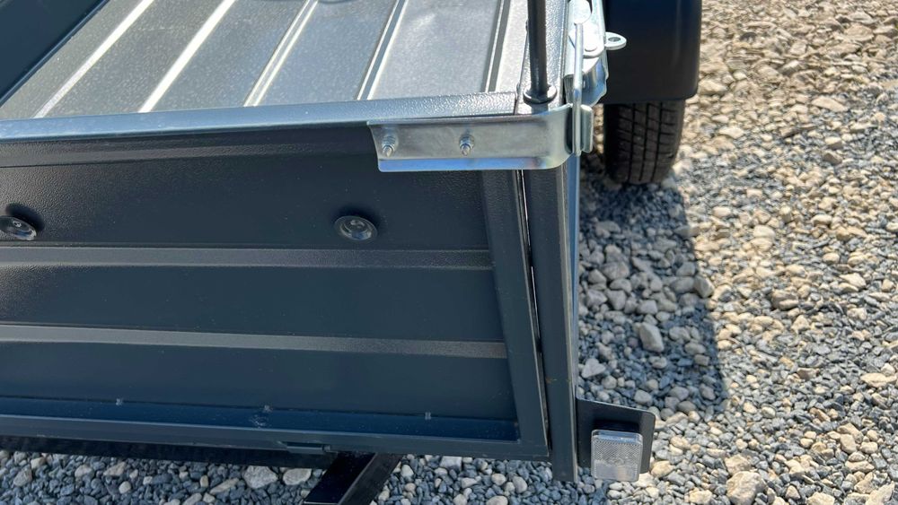 Купить прицеп для легкового авто  2 х 1,2 м борт 40см метал сірий