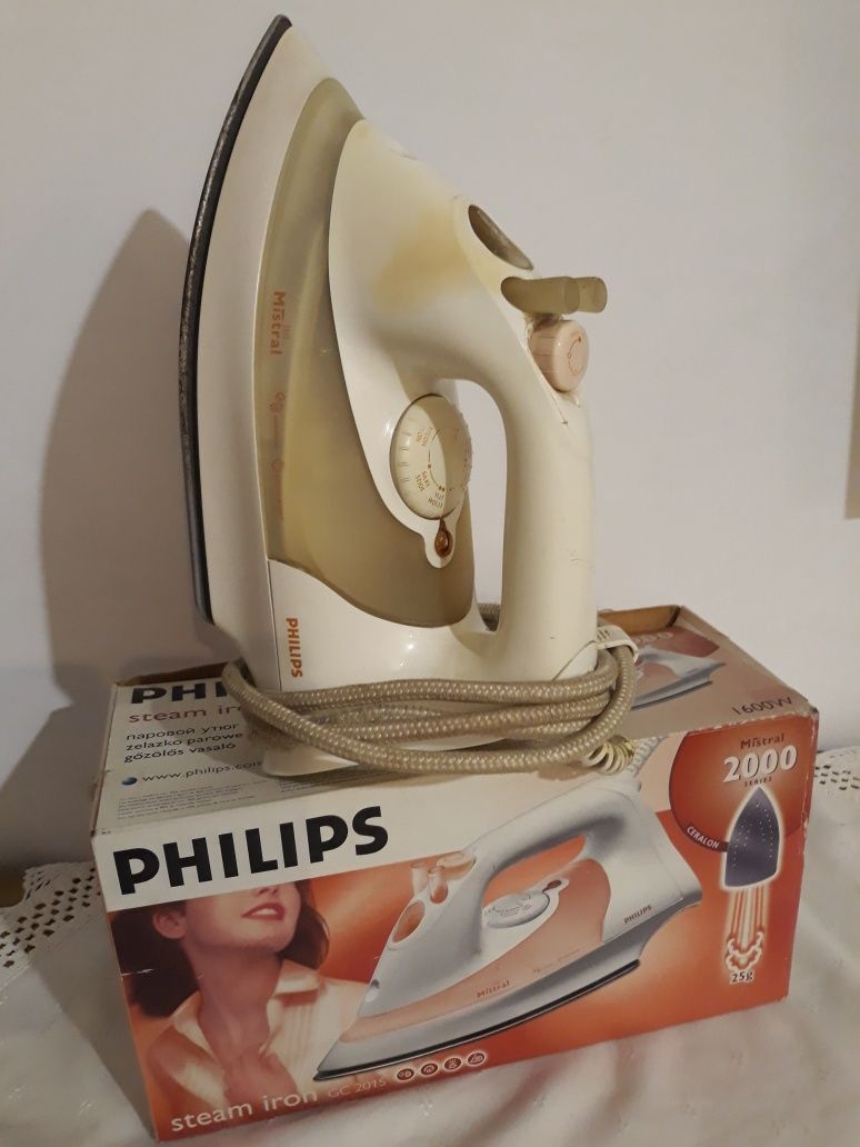 Утюг паровой PHILIPS бу