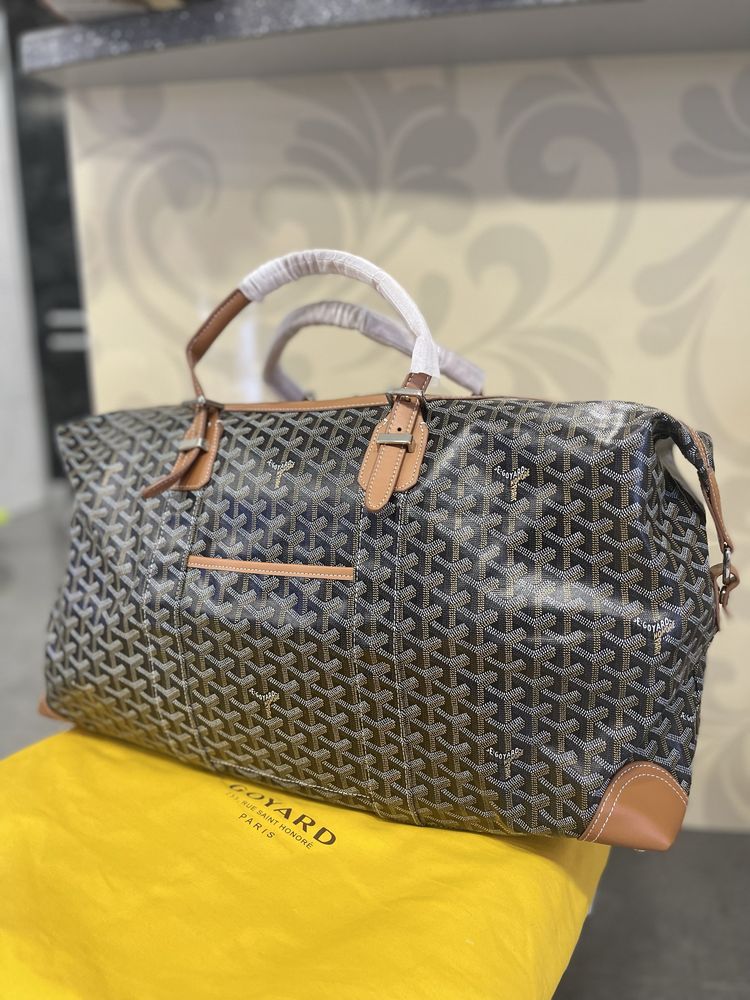 Goyard дорожная сумка спортивная большая мужская