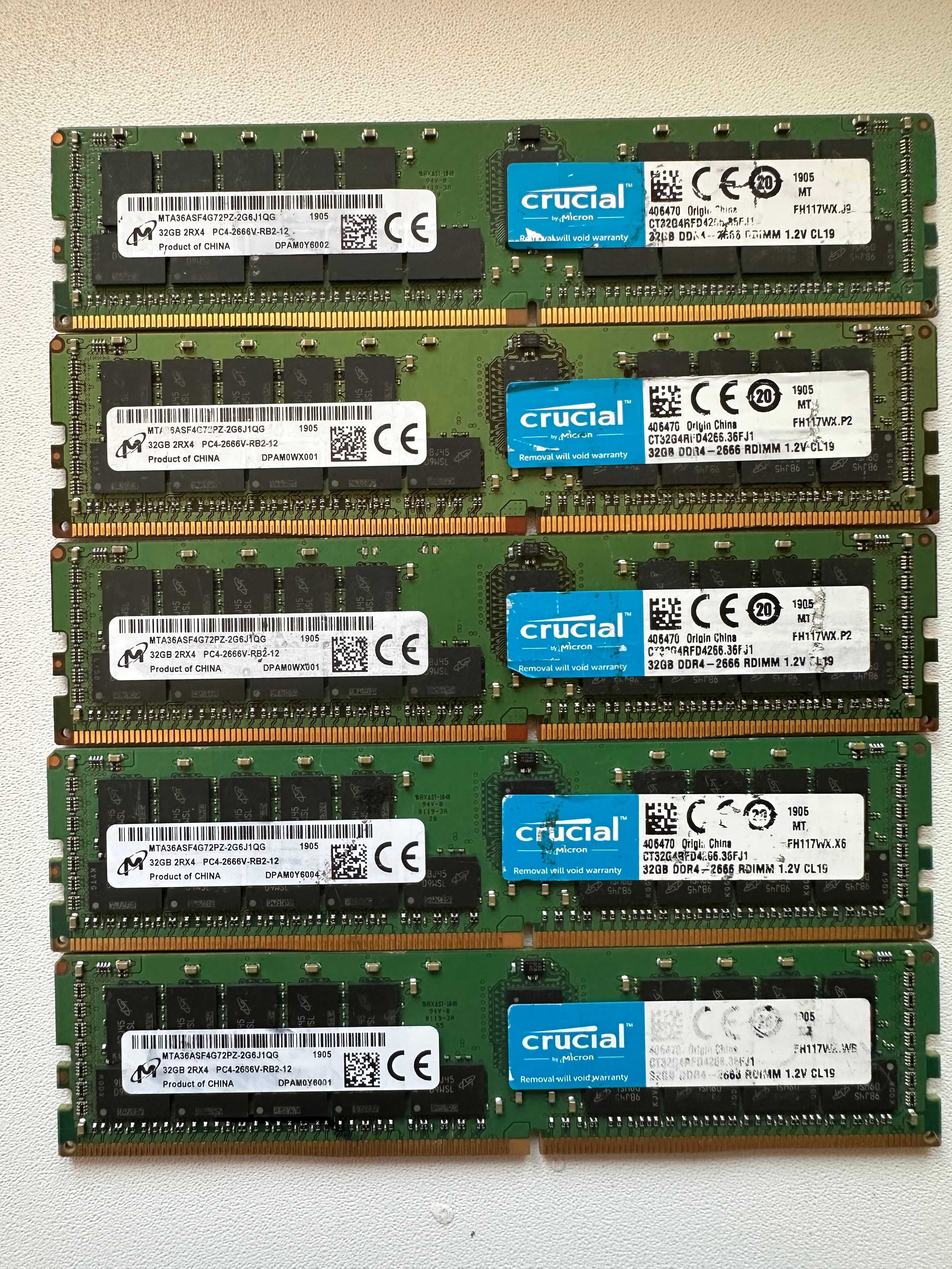 Серверна оперативна память DDR4 4-16-32Gb 2133P-2400T