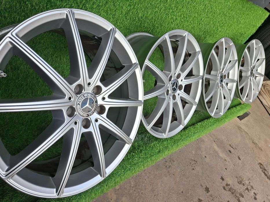 [A67] ALUFELGI 19'' 5x112 ORYGINAŁ MERCEDES+Czujniki Ciśnienia Gratis!