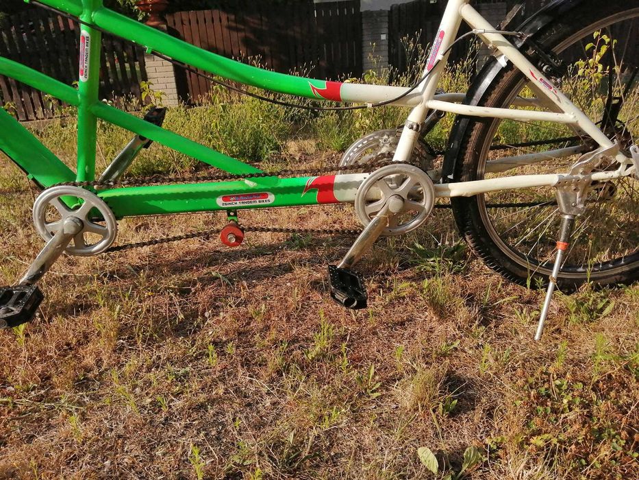 Tandem zielony stan idealny