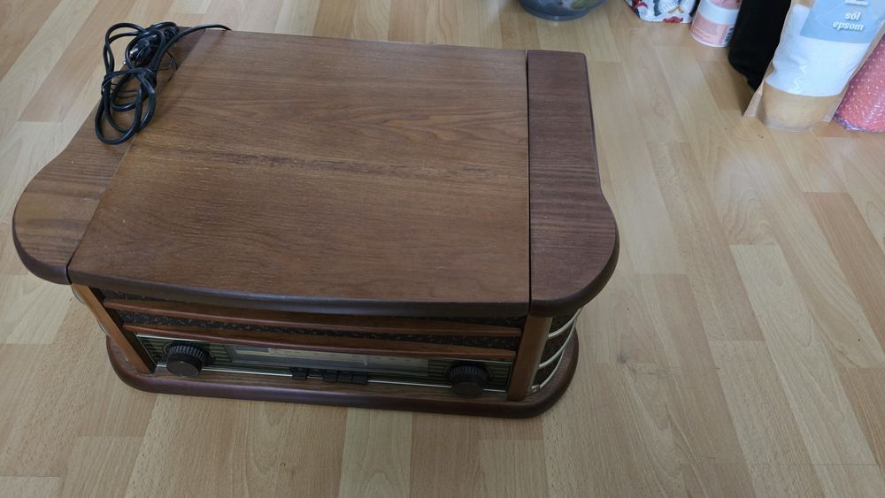 Gramofon Hyundai, wieża, retro gramofon