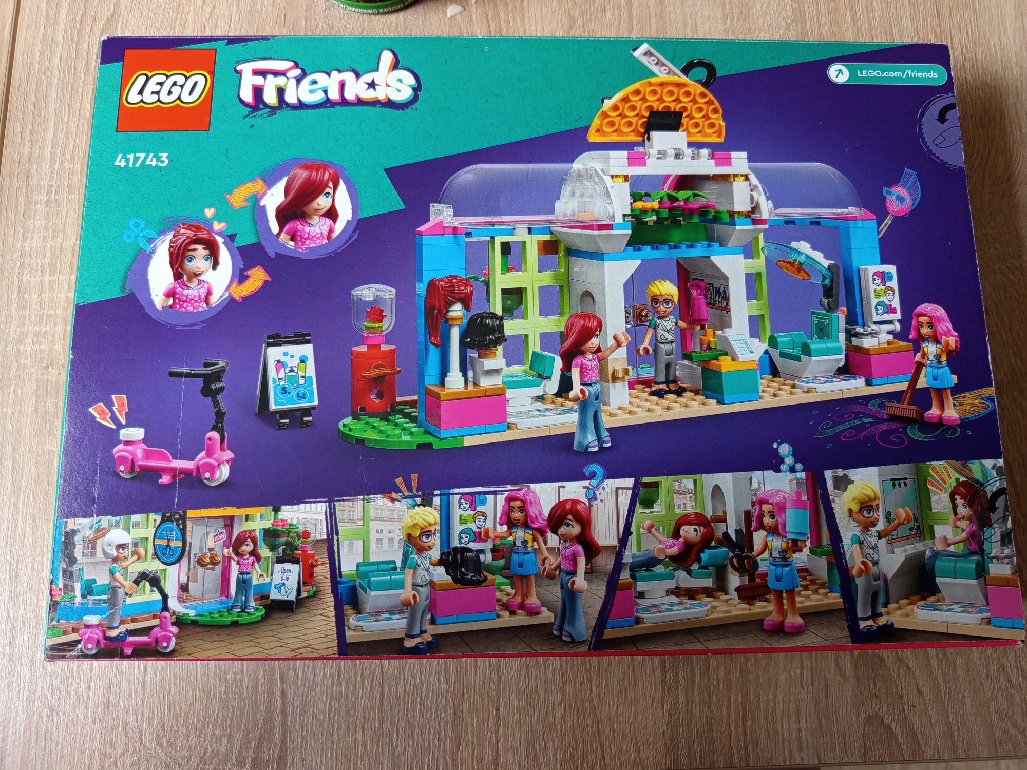 LEGO friends 41743 zakład fryzjerski nowe