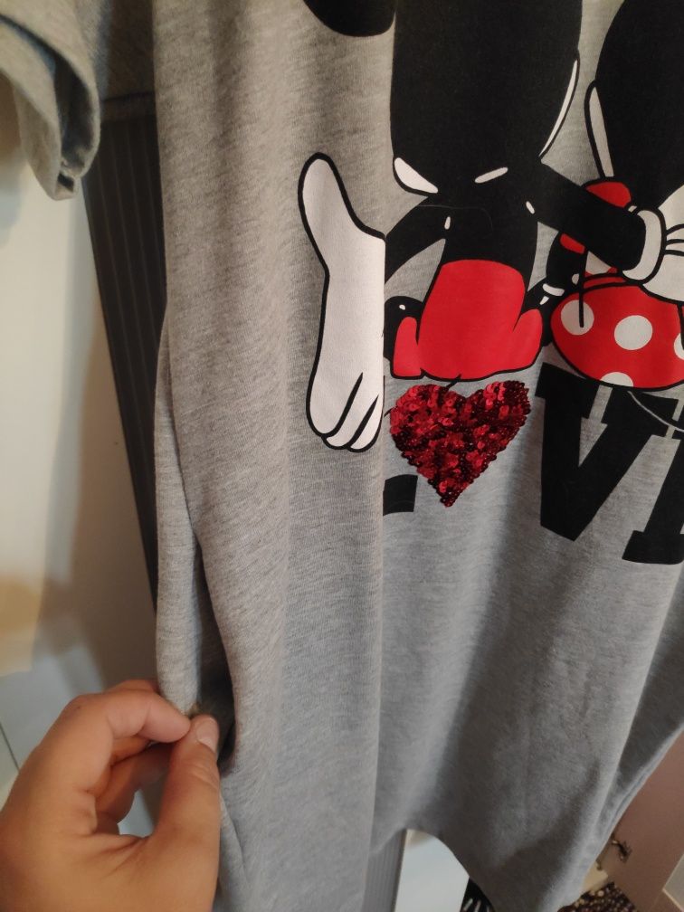 Vestido Mickey e Minnie