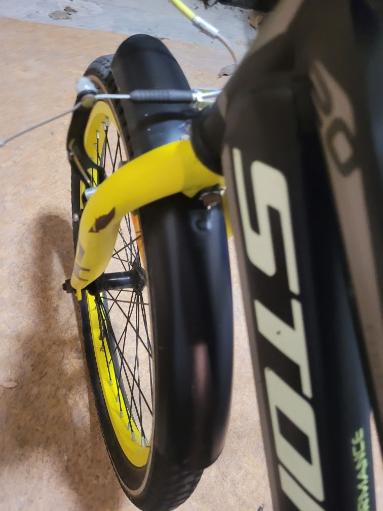 Rower storm czarno seledynowy 20 jak bmx