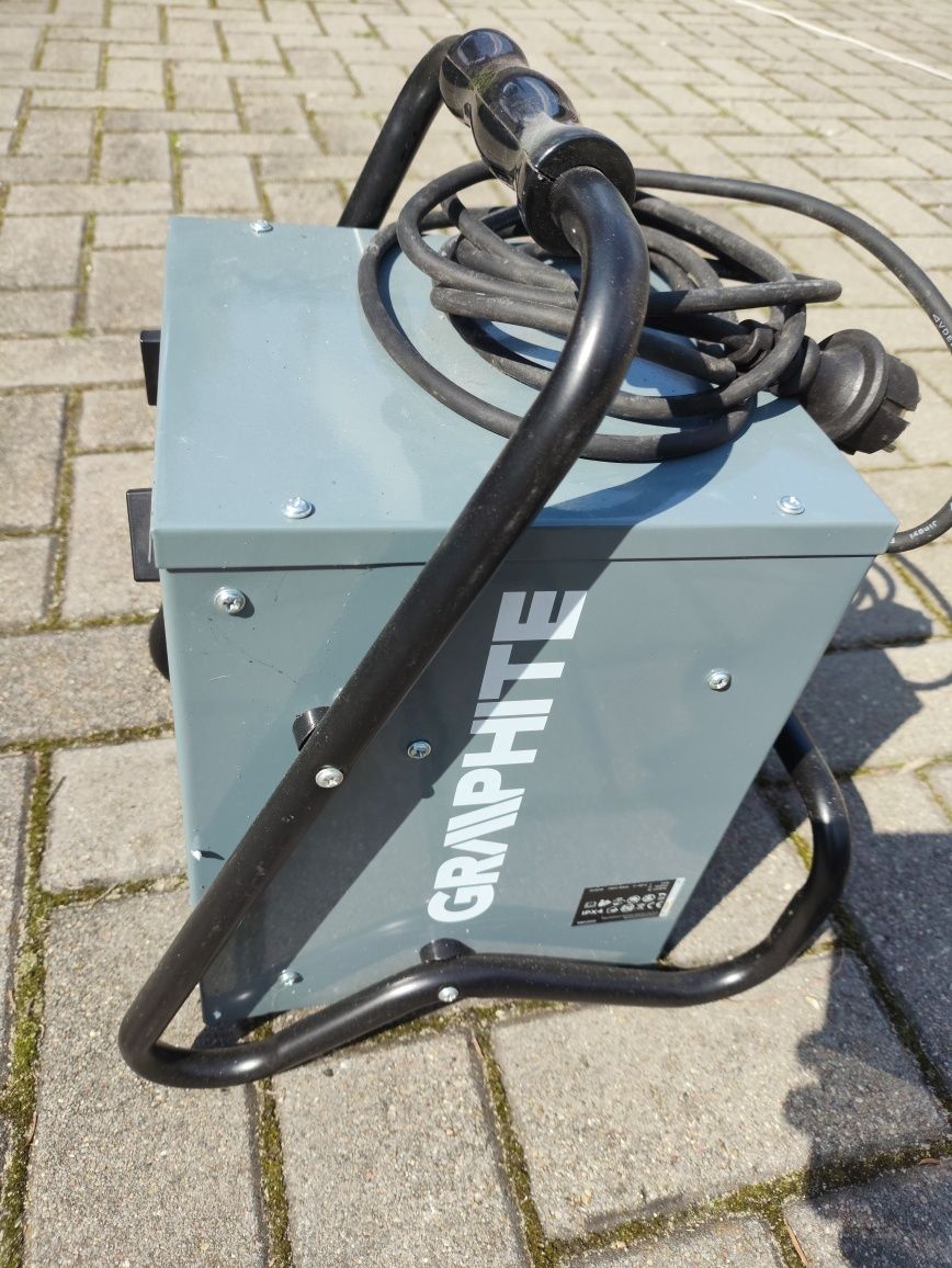 Nagrzewnica GRAPHITE 2000W prawie nowa