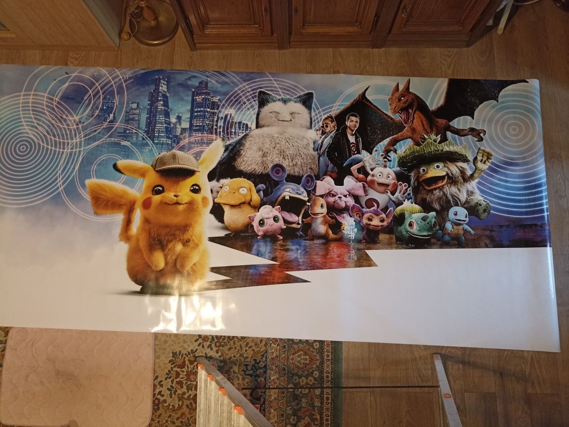 Fototapeta Pokemony Detektyw Pikachu