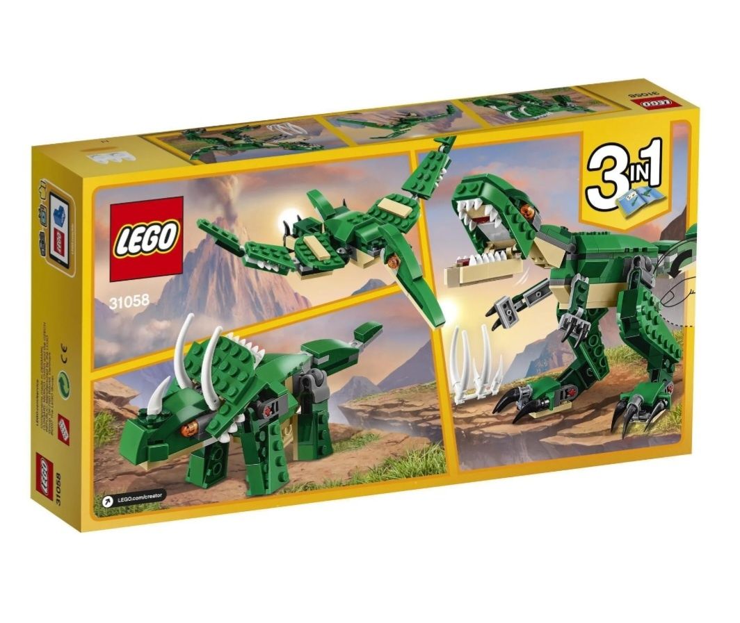 LEGO Creator 3 w 1 31058 Potężne dinozaury