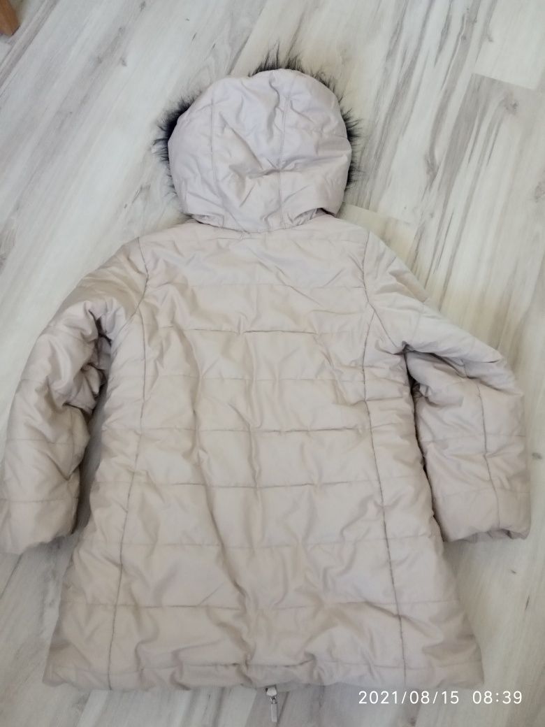 Продам зимнее пальто Wojcik для девочки 134.
