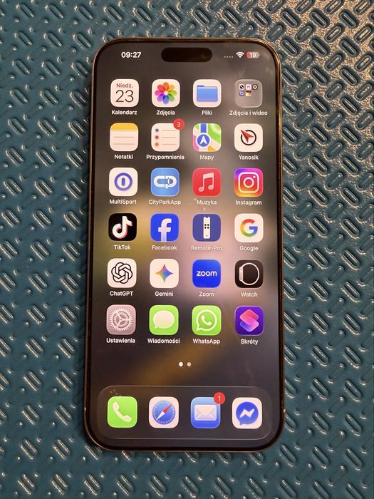 iPhone 16 Pro Max. 256Gb. Biały. Bat100#