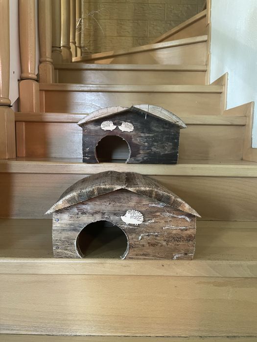 Domek dla jeża na zimę