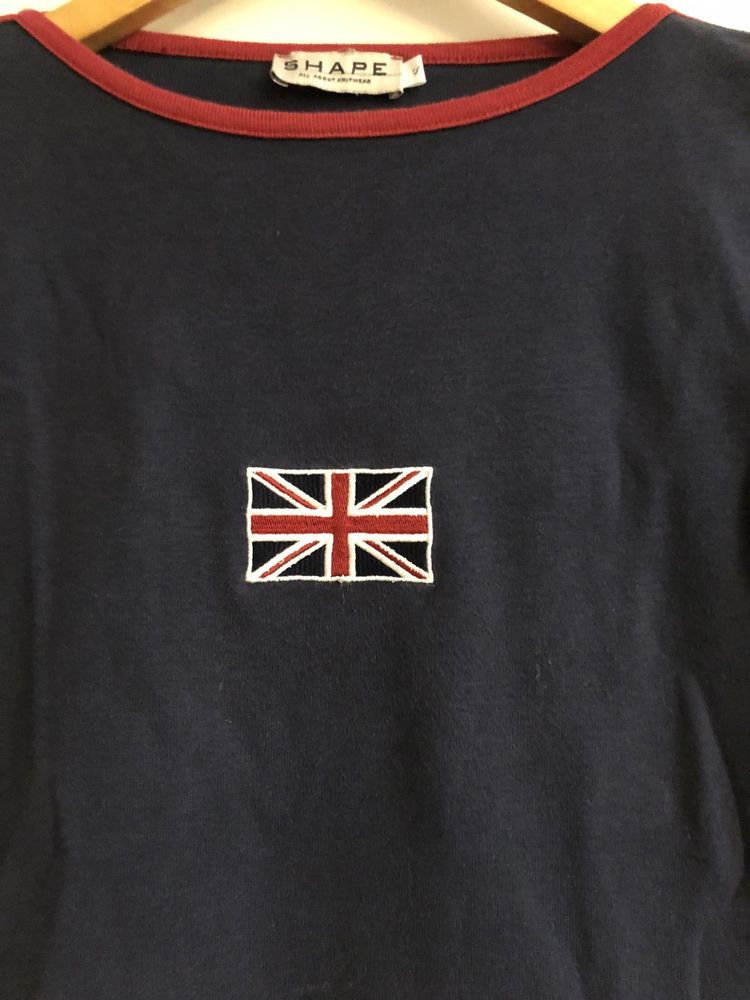 Camisola com a bandeira de Inglaterra
