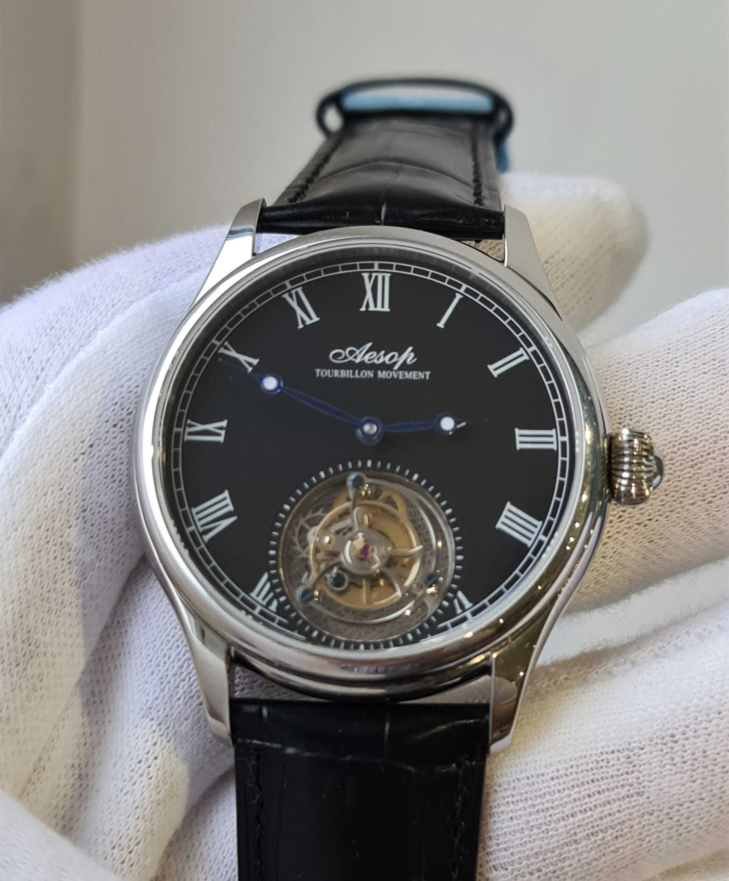 Чоловічий годинник часы Aesop Automatic 42.5mm Tourbillon Sapphire