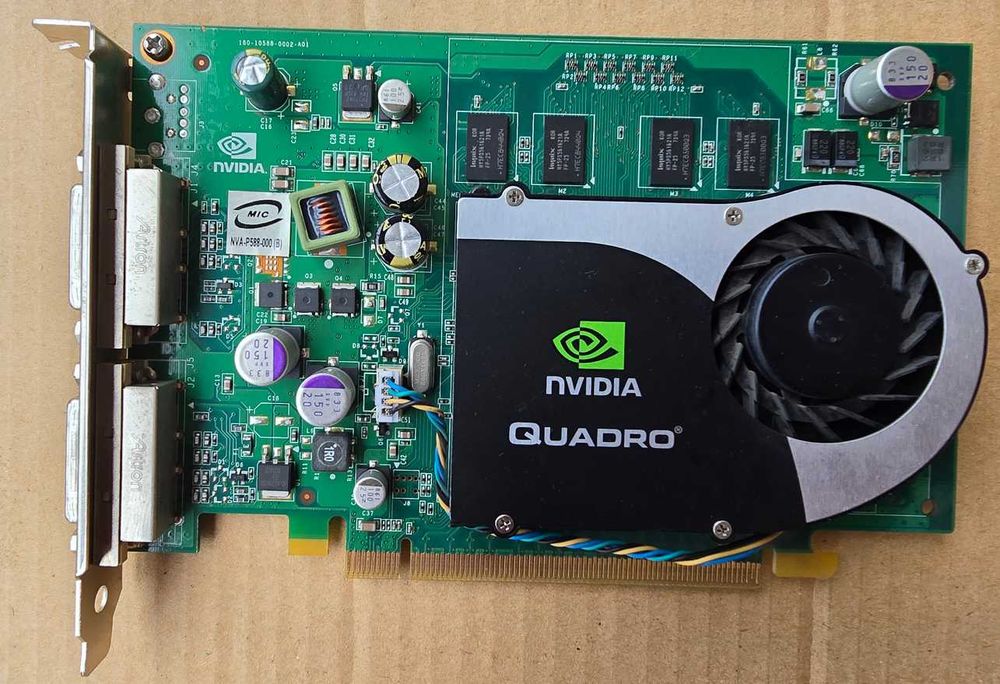 NVIDIA Quadro FX570 256MB DDR2  – sprawna, testowana, 2 x DVI