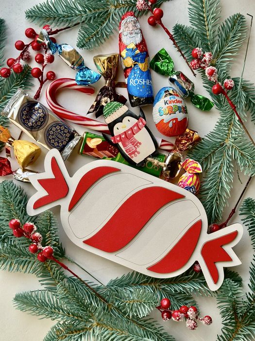 Подарунковий набір «Цукерочка» на день св. Миколая, Різдво і Новий рік