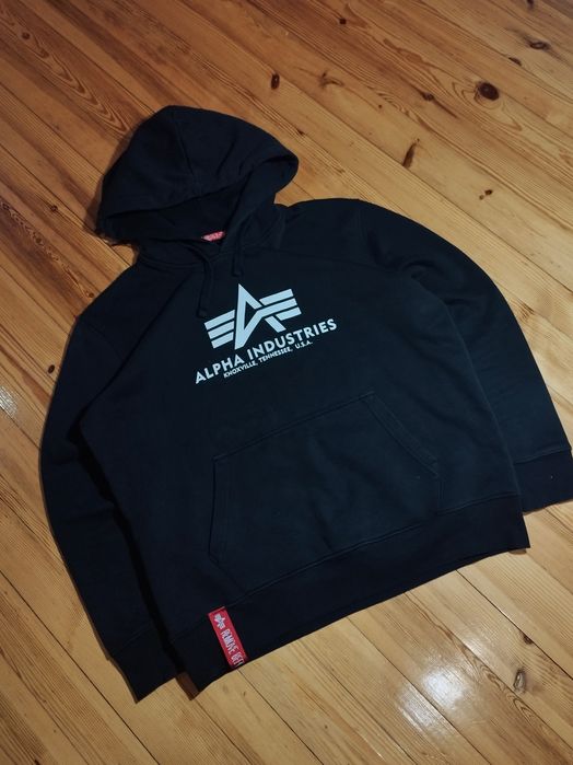 Худі Alpha Industries Big logoo НОВА альфа legit