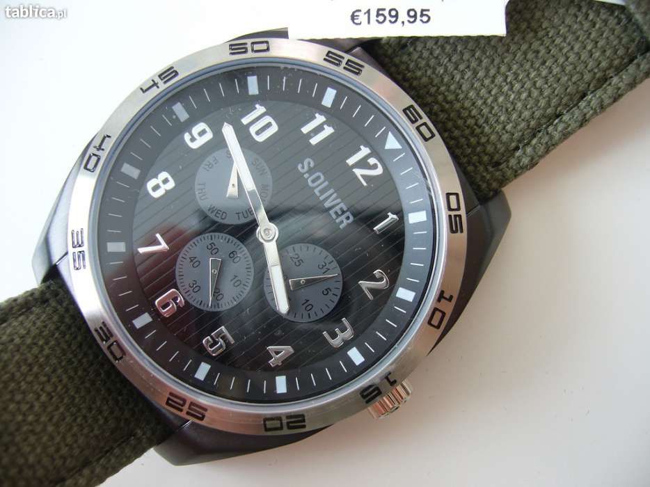 OKAZJA ! Nowy oryginalny zegarek męski S OLIVER Model SO-2372