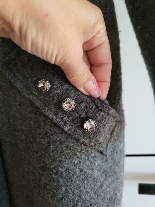 Płaszcz wełniany rozm. 38