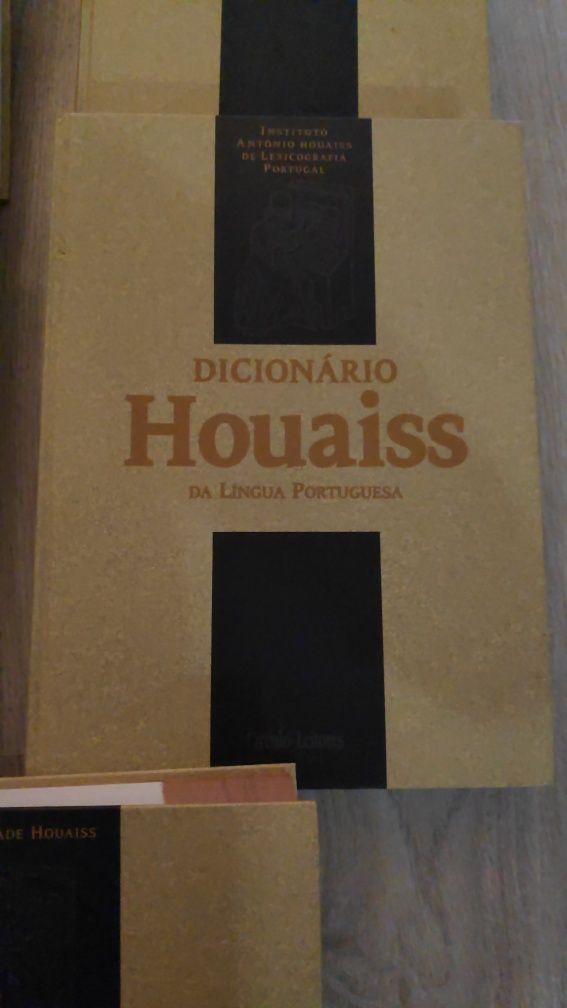 Dicionário/ Enciclopédia / Coleção Houaiss (7 Volumes) Completa como N