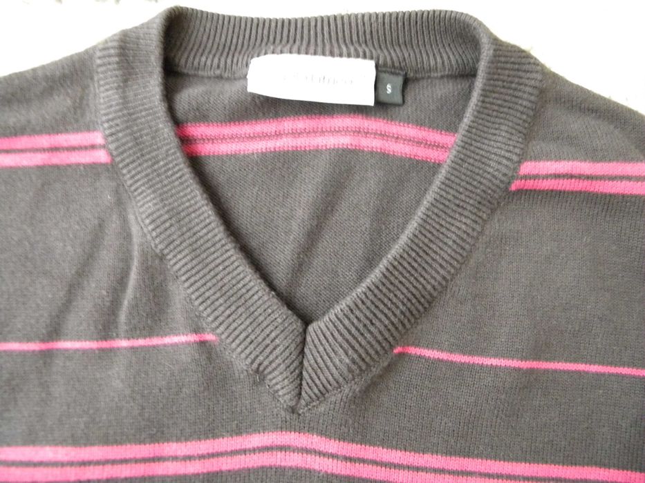komplet sweter z koszulą dł.rękaw, rozmiar S