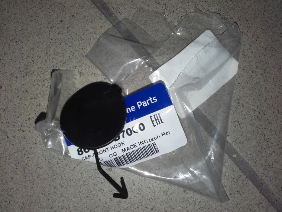 Nowa zaślepka haka zderzaka przód Hyundai Tucson 15->