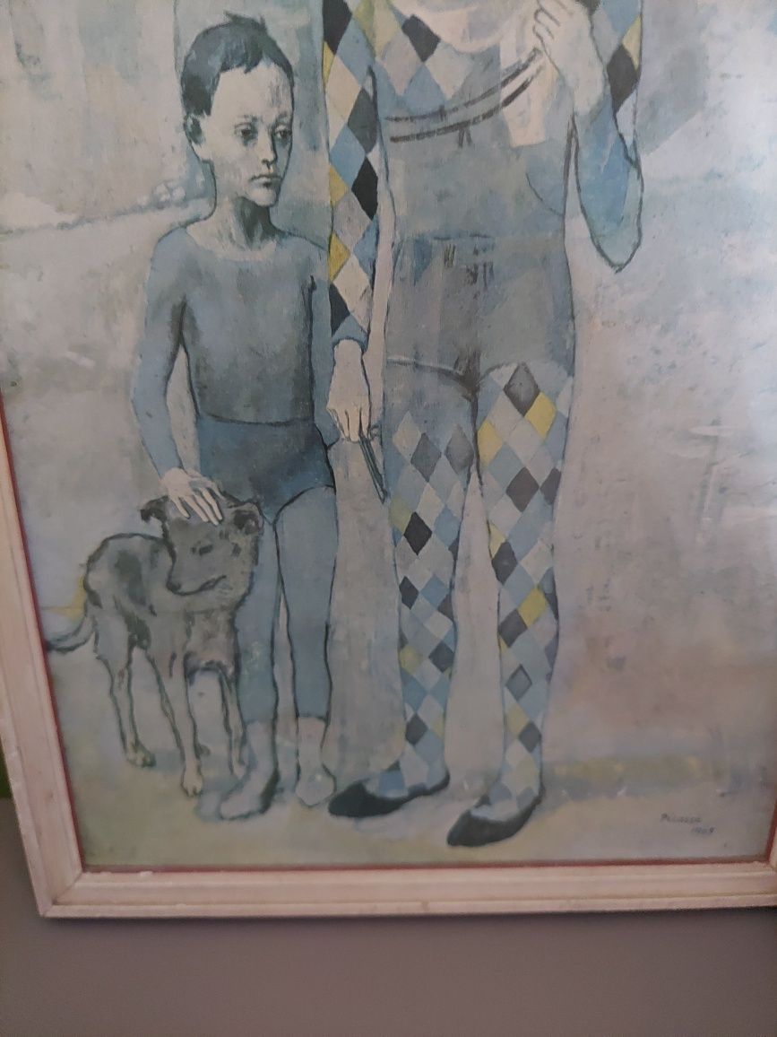 Pablo Picasso  -Żongler z psem z 1905 - Reproduction