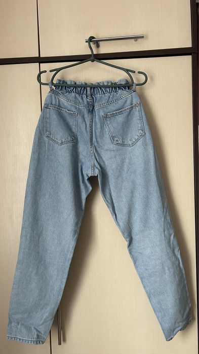 Джинси МОМ на резинці
