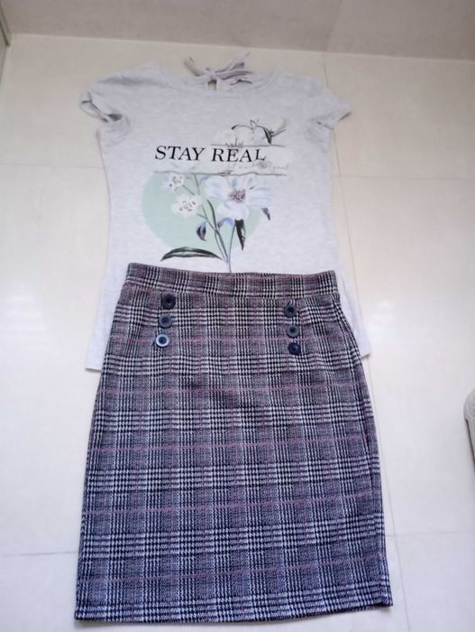 Spódnica Reserved 36 i bluzka